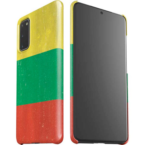 Lithuania Flag Distressed Galaxy S20 Lite Case